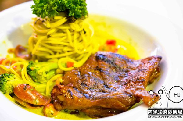 【台北義式】Oyami Cafe-夢幻下午茶餐廳.下午茶/咖啡/鬆餅/義大利麵/萬華區