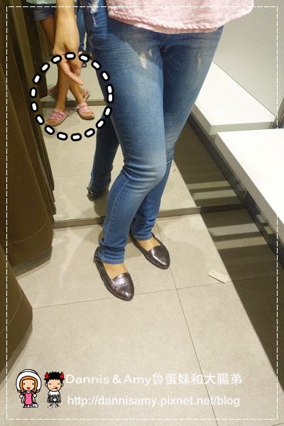 Kuru Mira尖頭金屬網紋軟羊皮懶人鞋 銀X黑 (22)