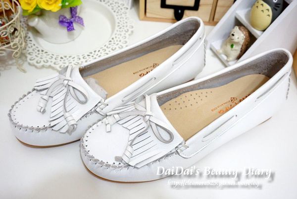 Kuru Mira 流蘇馬卡龍色莫卡辛休閒鞋