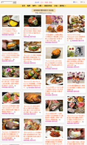 海綿飽飽的鳳梨城堡的美食牆