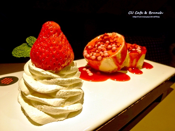 CU Cafe：【松山區下午茶, 早午餐/小巨蛋咖啡廳】必點冰滴咖啡, 草莓起司蛋糕... ✿✿ Cu Cafe and Brunch ✿✿