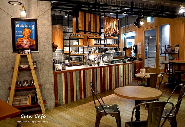 CREW CAFE：【華山文創旁 / 咖啡下午茶 / 魔術表演】輕食甜點下午茶又有魔術表演、LIVE藝術展演 ✿✿ CREW CAFE ✿✿ (完整菜單)