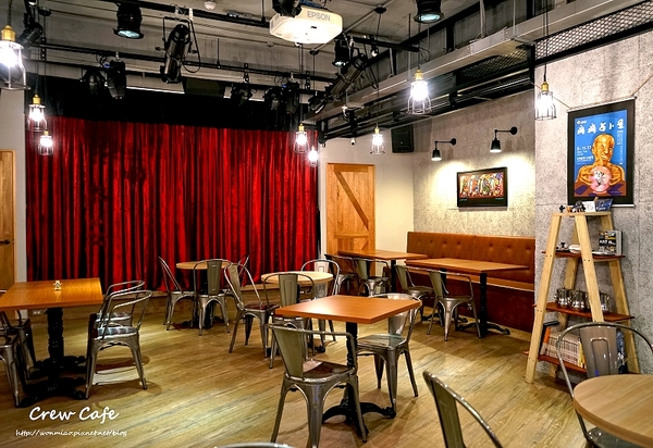 CREW CAFE：【華山文創旁 / 咖啡下午茶 / 魔術表演】輕食甜點下午茶又有魔術表演、LIVE藝術展演 ✿✿ CREW CAFE ✿✿ (完整菜單)