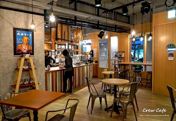 CREW CAFE：【華山文創旁 / 咖啡下午茶 / 魔術表演】輕食甜點下午茶又有魔術表演、LIVE藝術展演 ✿✿ CREW CAFE ✿✿ (完整菜單)