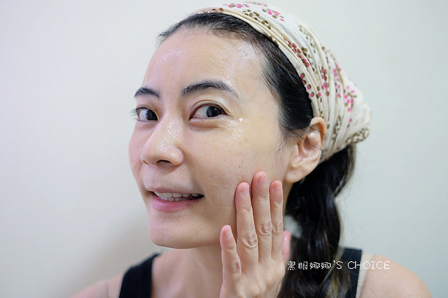 BEB美佰麗 極致光感水嫩面膜敷後感