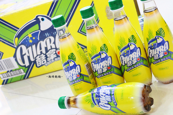 Guara酷拿瓜拿納碳酸飲料：【酷拿Guara】瓜拿納巴西風味飲料，一起歡慶巴西奧運賽事-瓜拿納碳酸飲料 / Guara酷拿 / OK便利商店