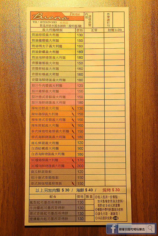 Buona Pasta淡水義大利麵淡江大學美食14
