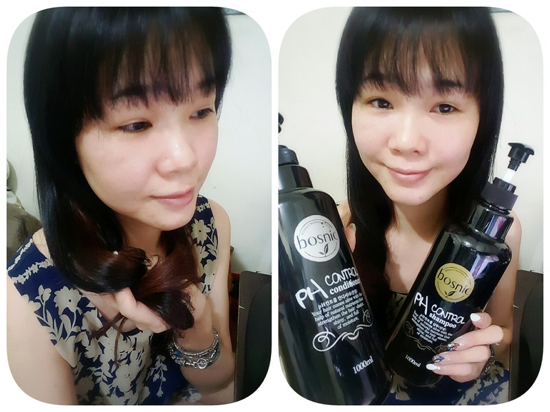 小38日記  BOSNIC PH 微酸平衡髮浴+微酸平衡髮霜 - 201603~201612 體驗分享