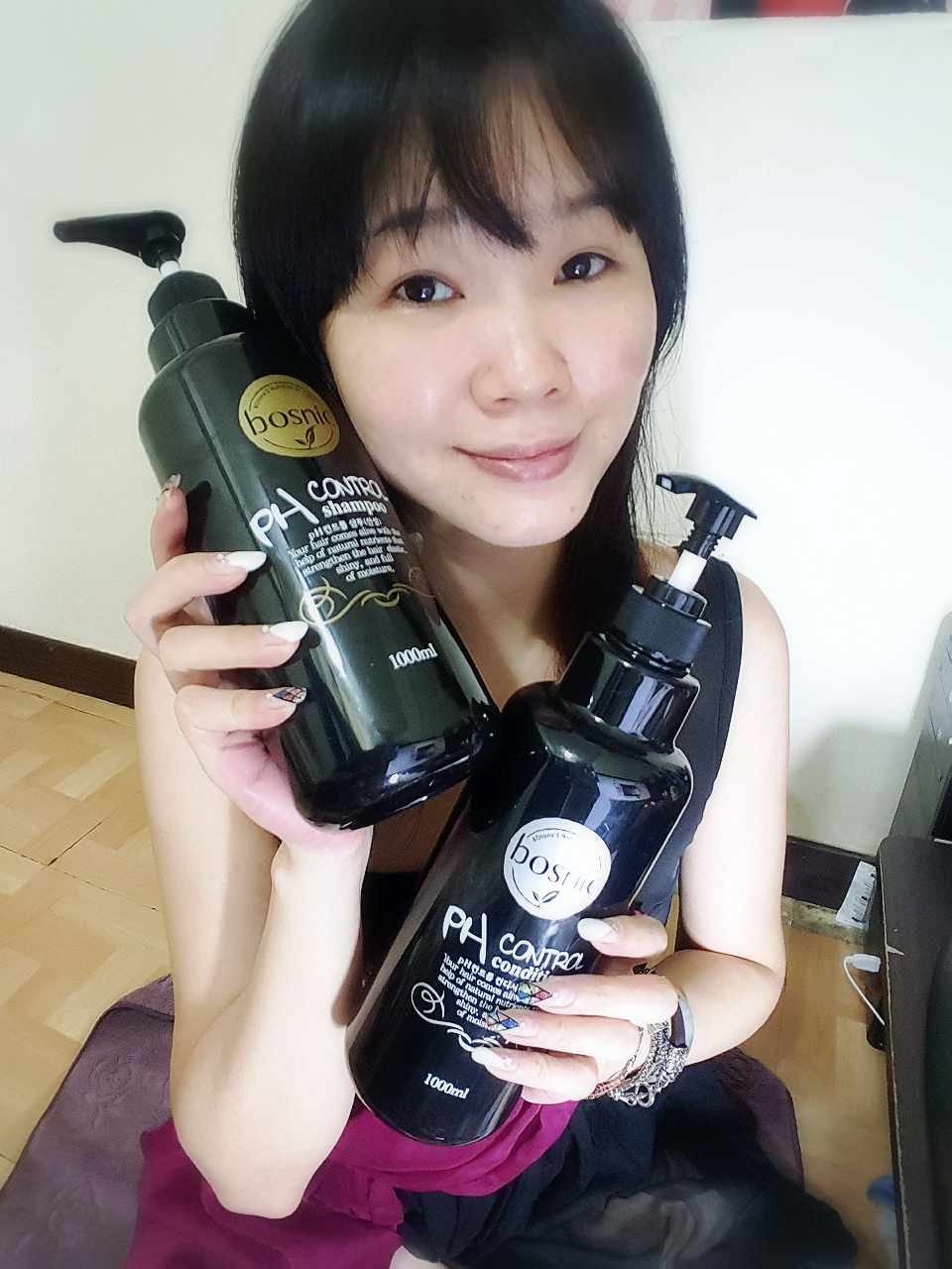 小38日記  BOSNIC PH 微酸平衡髮浴+微酸平衡髮霜 - 201603~201612 體驗分享