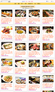 海綿飽飽的鳳梨城堡的美食牆