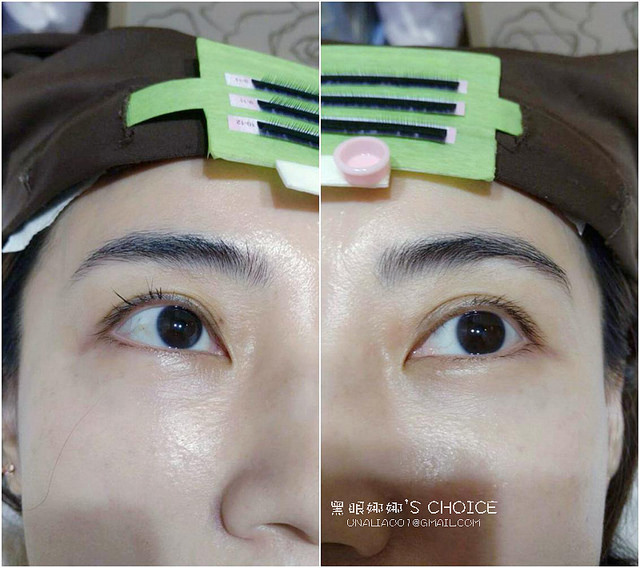 弄甲成臻山茶花美睫Before