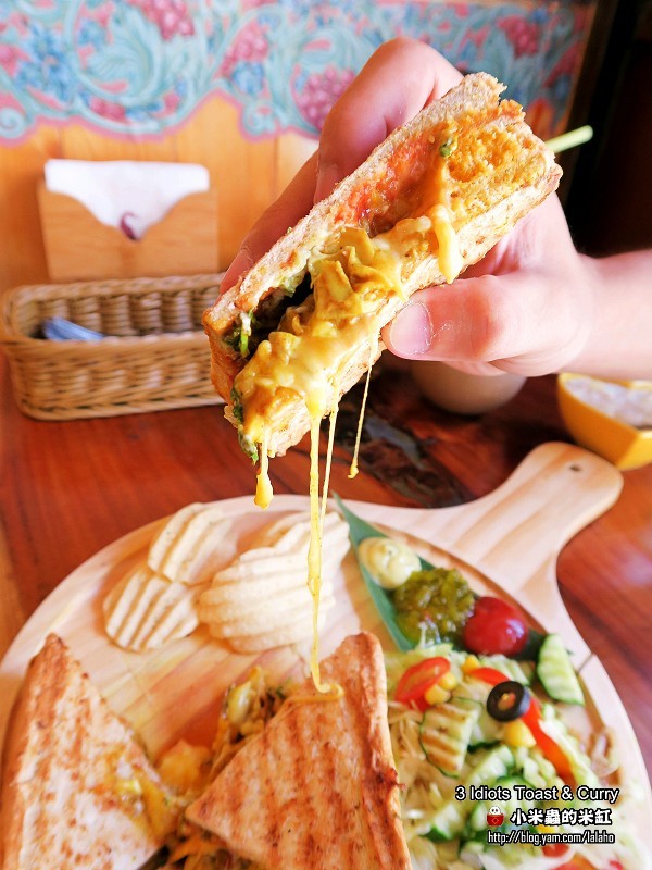 3 Idiots Toast & Curry 三個傻瓜素食印度餐廳(公館)：【捷運台電大樓站】3 Idiots Toast & Curry三個傻瓜素食印度餐廳(公館印度料理 / 素食 / 早午餐)