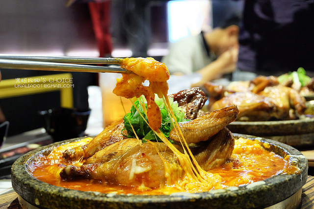 打啵G芝士辣炒年糕鍋巴烤雞年糕