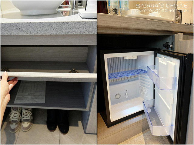 洛碁大飯店冰箱鞋櫃