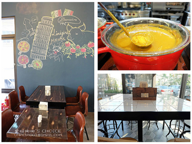 洛碁大飯店早餐歐傑洛披薩屋壁畫與插座