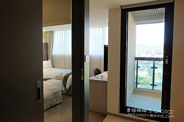 洛碁大飯店麗景雙人房內觀