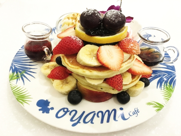 OyamiCaf'e(新埔店)：【新北@板橋】OyamiCaf'e(新埔店) 板橋美食/ 捷運新埔站 / 下午茶  / 鬆餅、義大利麵