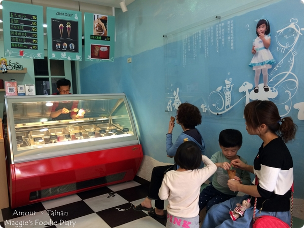 amour 愛慕冰淇淋：漫步府城孔廟商圈，清新健康的水果冰品-Amour愛慕義式冰淇淋