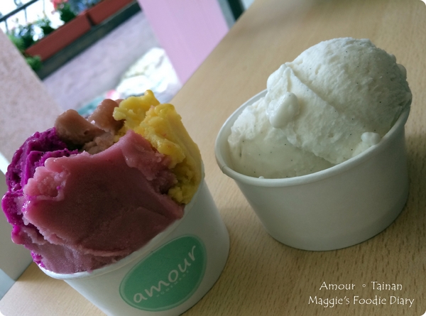 amour 愛慕冰淇淋：漫步府城孔廟商圈，清新健康的水果冰品-Amour愛慕義式冰淇淋