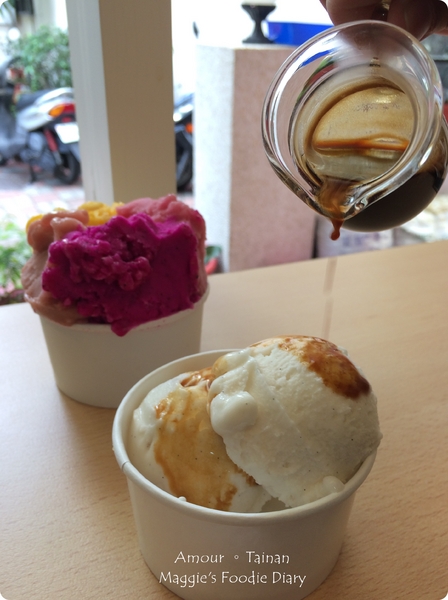 amour 愛慕冰淇淋：漫步府城孔廟商圈，清新健康的水果冰品-Amour愛慕義式冰淇淋