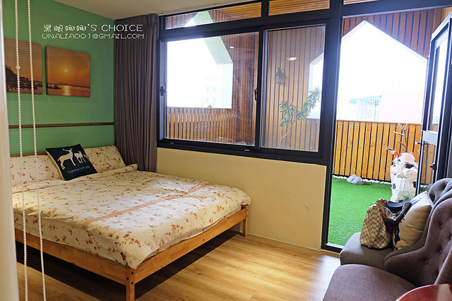 台南沐光之城北歐房陽台