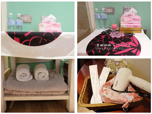 台南沐光之城北歐房間備品