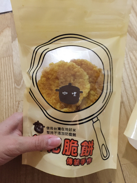 一口鍋鍋粑：【宅配美食】團購零食-一口鍋台灣好米手工鍋粑脆餅，傳統鍋粑搭配創新口味，給你味覺新感受!