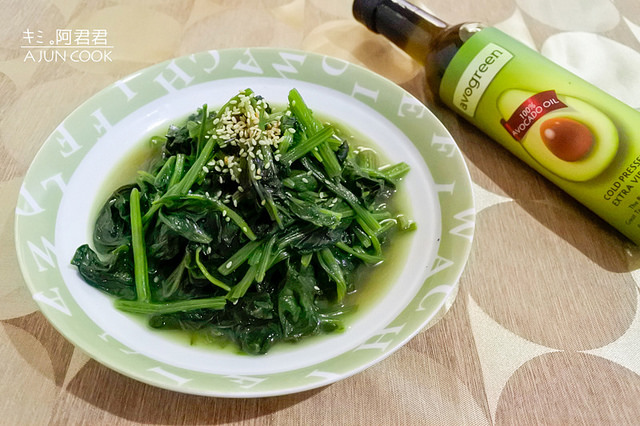 新得力avogreen冷壓初榨酪梨油_爆米花_雞絲沙拉_炒波菜_阿君君-35-6338