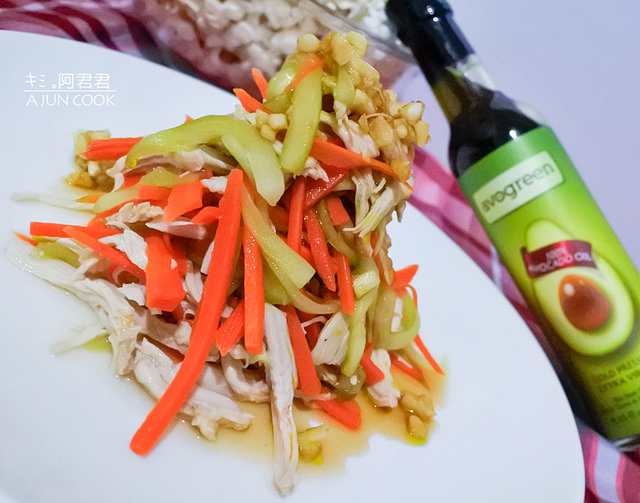 新得力avogreen冷壓初榨酪梨油_爆米花_雞絲沙拉_炒波菜_阿君君-30-6359