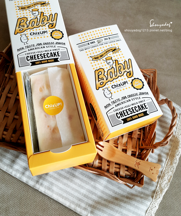 ChizUP！美式濃郁起司蛋糕：【甜點】團購蛋糕 ChizUP!美式濃郁起司蛋糕 重乳酪口味的彌月蛋糕