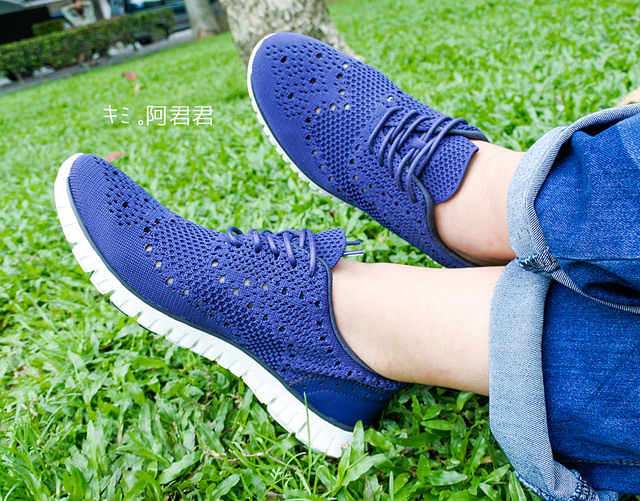 HANNFORT ZERO GRAVITY編織牛津氣墊鞋_阿君君-17-7218