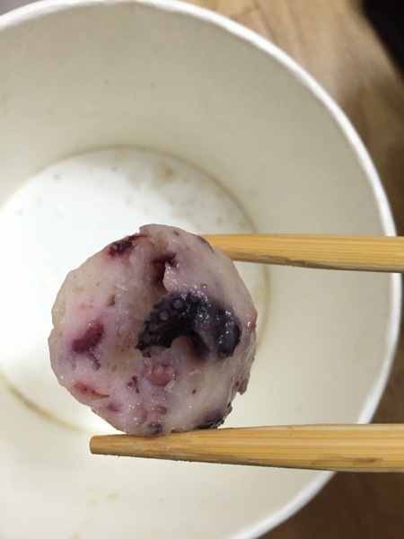 嘉楠食品跳伯丸子：[宅配美食]嘉楠食品跳伯丸子-墨汁墨魚魚丸、墨魚八爪魚丸、香菇貢丸，料多好美味!