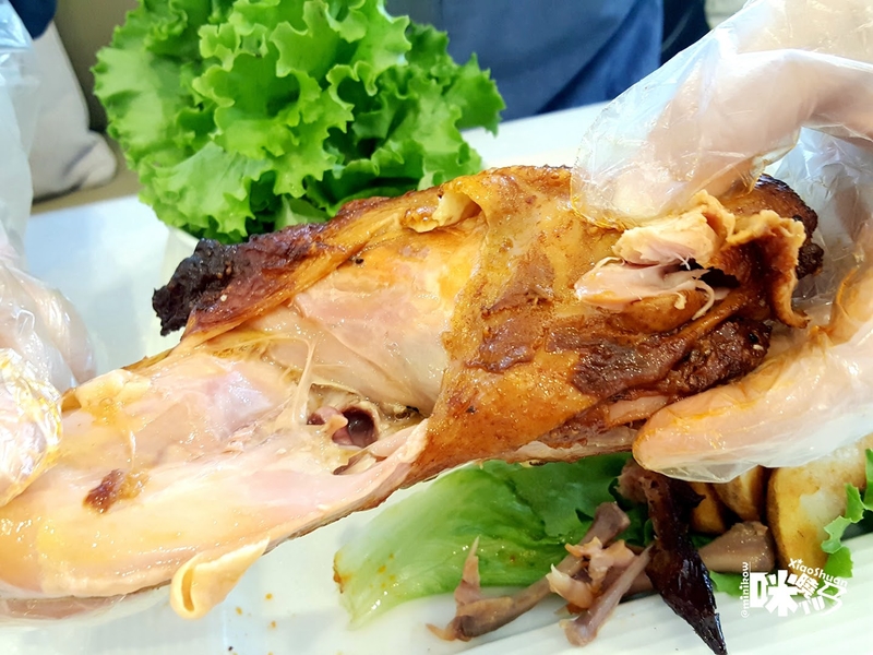 【板橋新埔下午茶】Oyami cafe 義式下午茶 迷迭炭烤奶油半雞套餐.jpg - 【板橋新埔下午茶】Oyami cafe 義式下午茶 姊妹聚餐優選 夢幻法式童話時尚鄉村風 ~ 鬆餅、