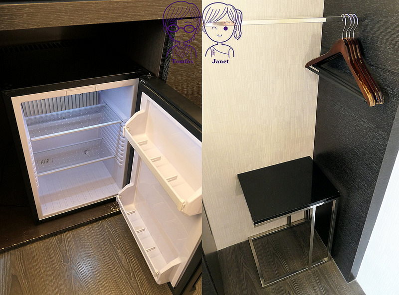 56 波卡拉渡假會館 時尚豪華四人套房 靜音式冰箱與掛衣架