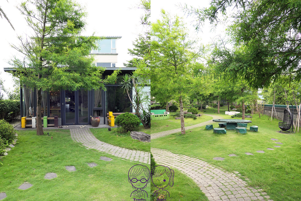 10 波卡拉渡假會館 後院