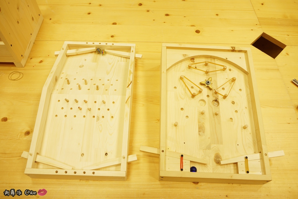特力屋手創空間 木工手作教學 親子DIY彈珠檯45.JPG