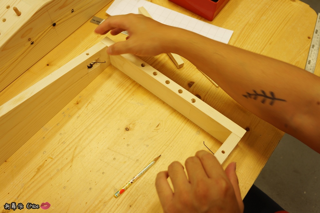 特力屋手創空間 木工手作教學 親子DIY彈珠檯16.JPG