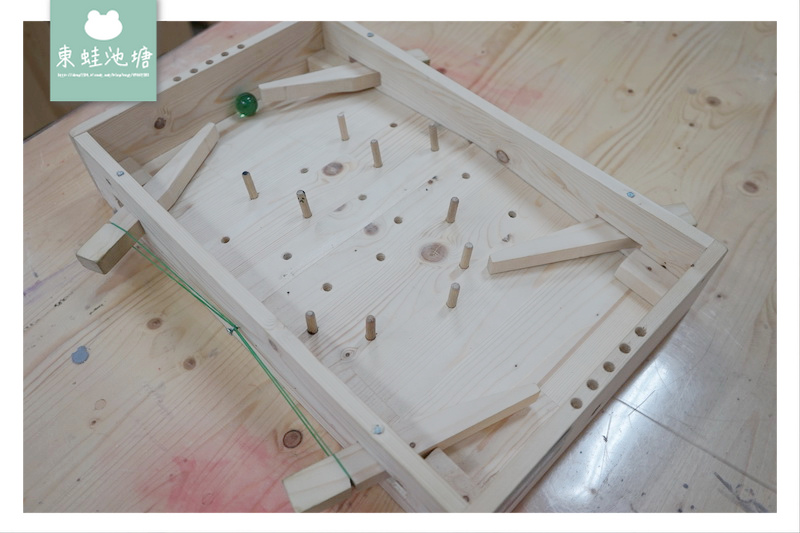【桃園木工手作教學推薦】特力屋手創空間桃園南崁店 親子DIY彈珠檯
