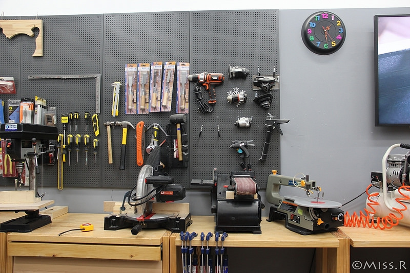 特力屋手創空間 特力屋台中西屯 特力屋DIY 特力屋木工體驗 木工手作教學 親子DIY 特力屋寵物餐桌 寵物餐桌自製9