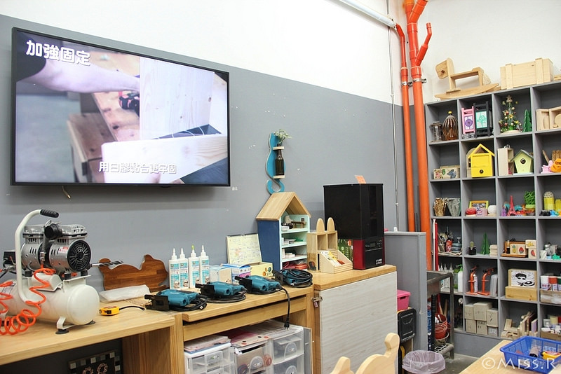 特力屋手創空間 特力屋台中西屯 特力屋DIY 特力屋木工體驗 木工手作教學 親子DIY 特力屋寵物餐桌 寵物餐桌自製10