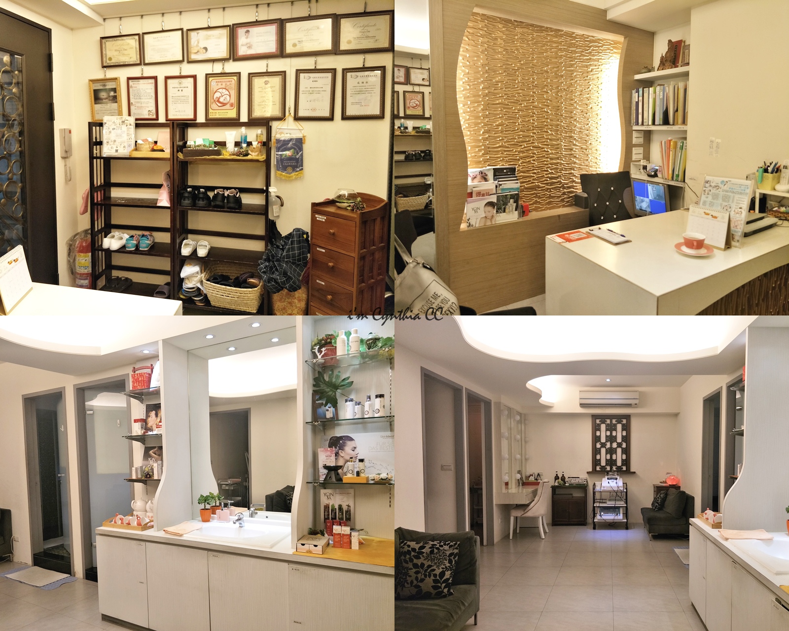 台北信義慧妮克斯美學館-精油臉部按摩SPA