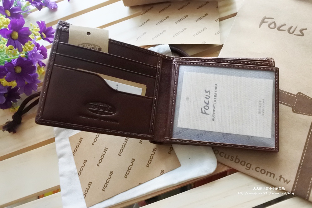 FOCUS經典原皮左右掀拉鏈男短夾11