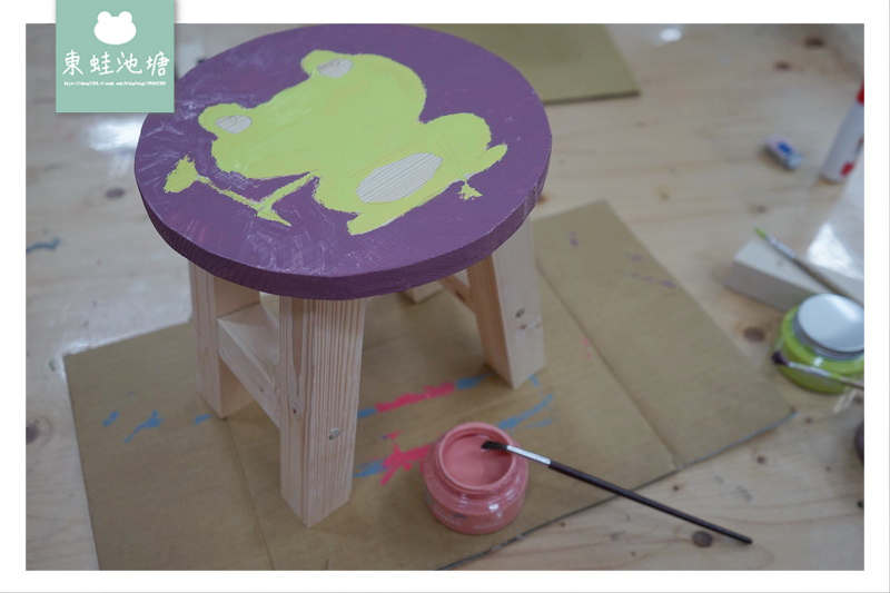 【桃園南崁木工手作教學】特力屋手創空間 親子 DIY 小圓凳