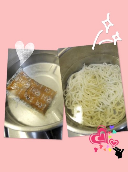 點線麵 單純不簡單 簡單做好麵：[快速料理]點線麵-單純不簡單的冷凍方便麵，好吃的快速乾拌麵3分鐘就可以香噴噴上桌!