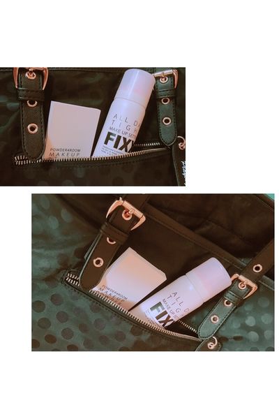 【彩妝】控油蜜粉餅搭配定妝噴霧打造完美妝容不脫妝！約會必備有效吸油持妝。一整天維持清透妝感 - SO NATURAL FIXX全天候超完美定妝噴霧＆FIXX持久控油定妝蜜粉餅