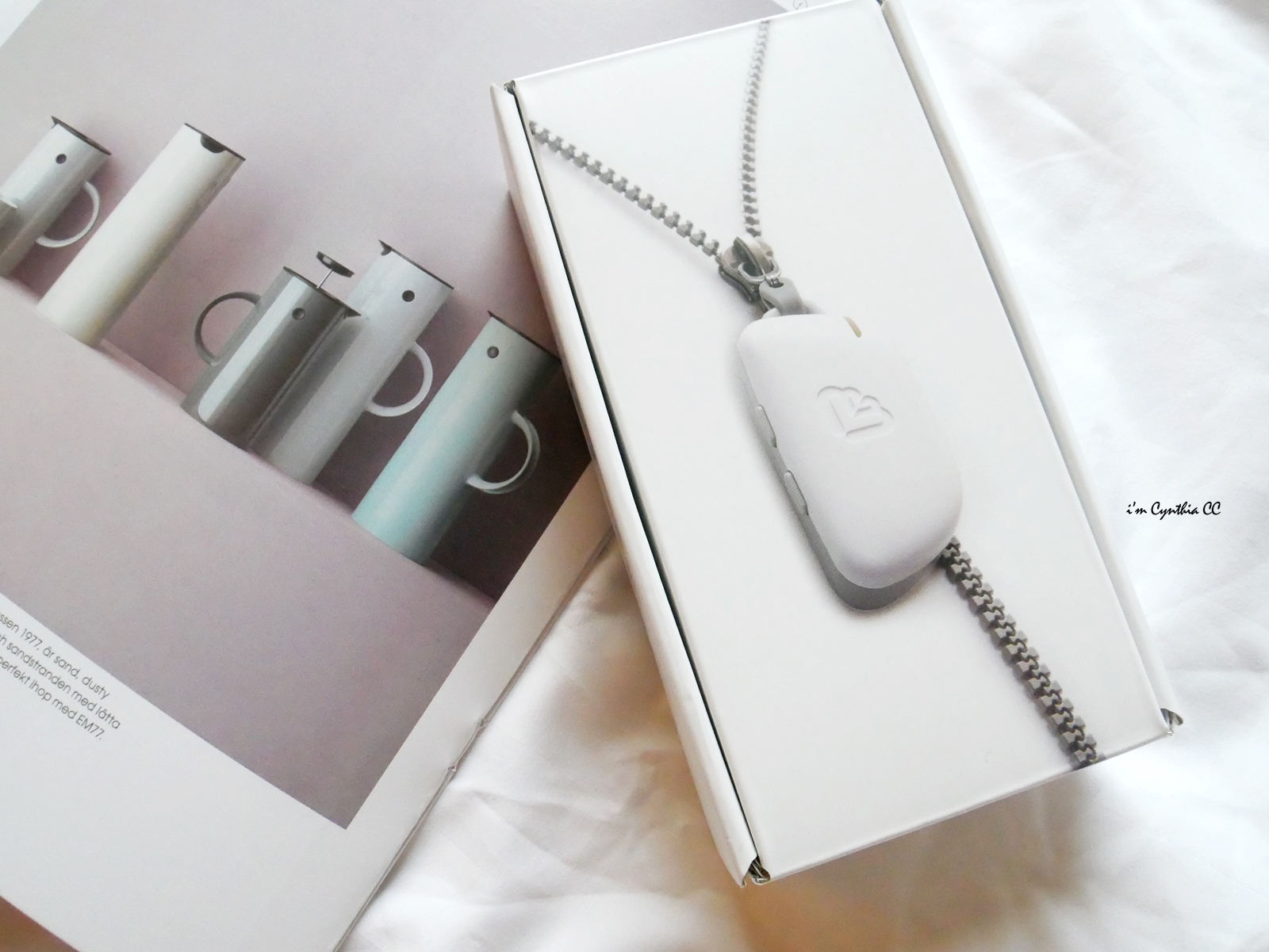 舒緩情緒幫助睡眠的身心穿戴裝置Mood Booster心和鍊