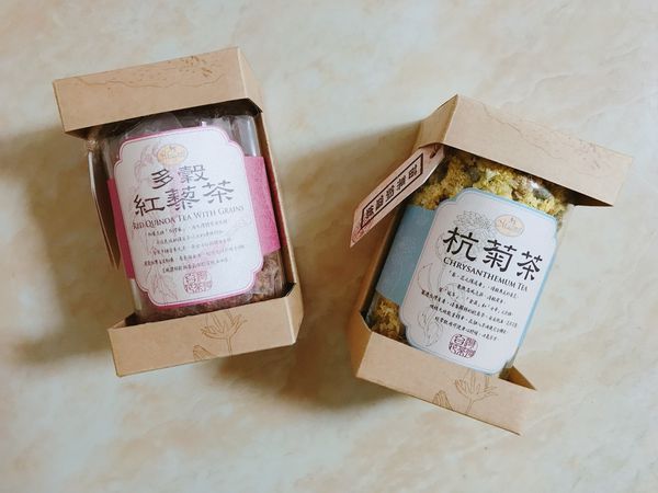 【開箱】聽說喝茶也能幫助睡眠？睡前來一杯嚴選台灣花茶讓身心沉澱。清香好喝的睡前放鬆茶－曼寧Magnet台灣杭菊茶＆多穀紅藜茶