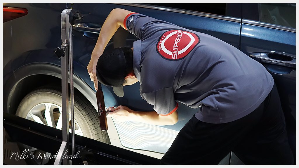 卓越免烤漆凹痕修復