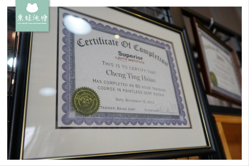 【台中凹痕修復推薦】汽車鈑金達人 微鈑金 卓越凹痕修復中心