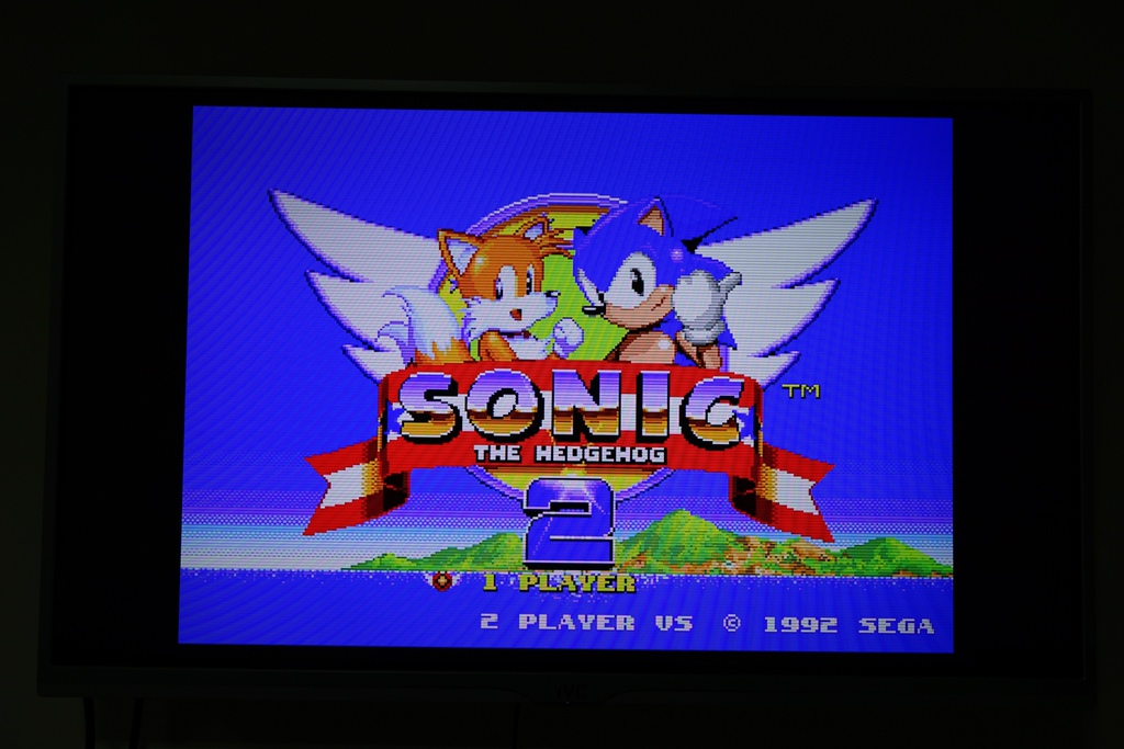 回味童年的 SEGA MD 復古遊戲機 無線控制器超好玩!地點不設限電視遊樂器 高畫質輸出18.JPG